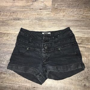 Mossimo Black Washed Shorts